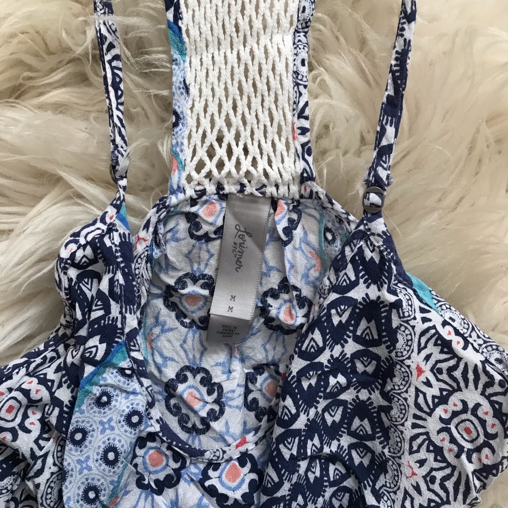 Boho Print Racerback Tank Top - Picture 6 of 7